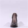 Remonte Block Heel Twin Zip Ankle Boot - Bronze Leather